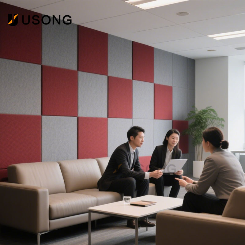 Usong Polyester Fiber Acoustic Wall Panels