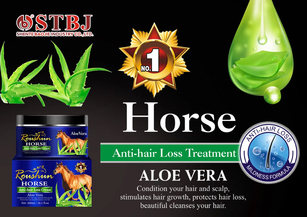 Roushun Horse Anti-Hair Loss Treatment Aloe Vera