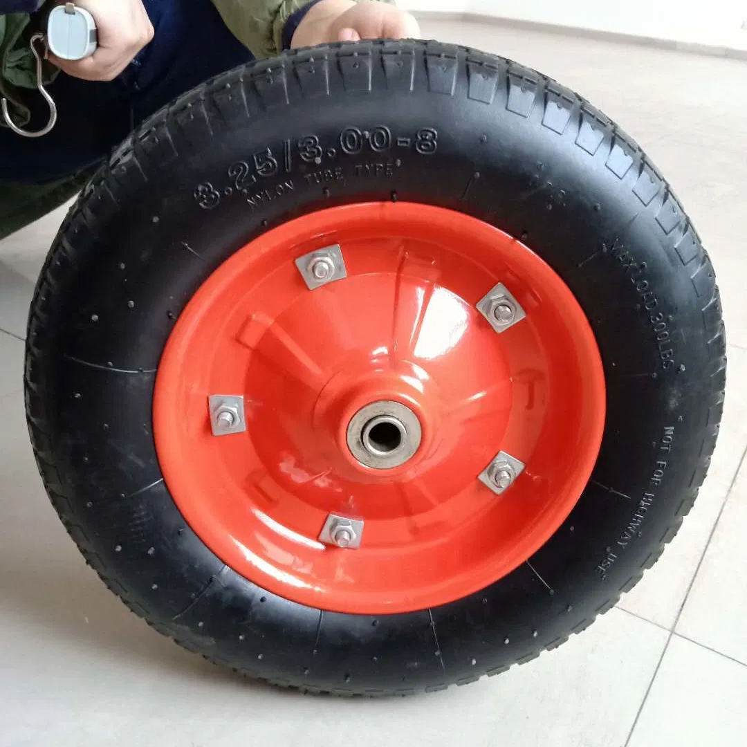 3.25/3.00-8 Rib Pattern Wheelbarrow Wheel 300X8