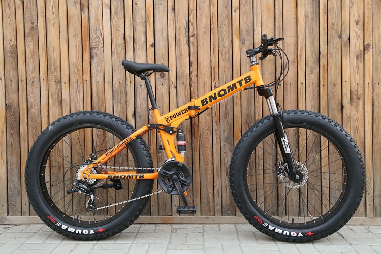 Фатбайк складной горный 24-26 дюймов популярный