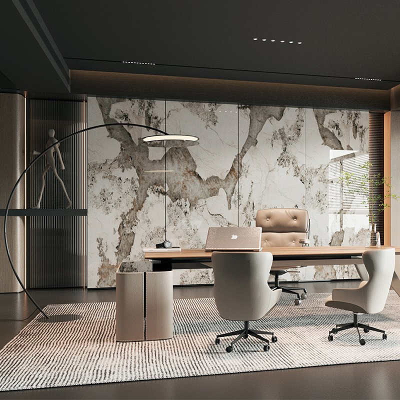 Sintered Slab Sintered Stone Artificial Stone Countertops Wall Cladding Glossy 12L