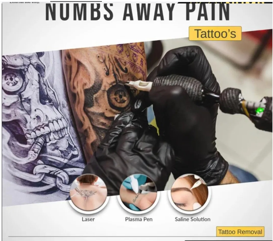 Topical Anesthetic Numbing Cream for Pain Relief Maximum Strength Vitamin E