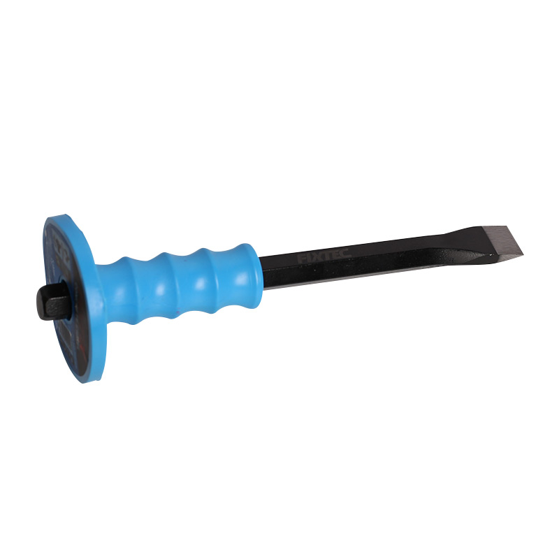 Fixtec Carbon Steel HRC48-52 Cold Point Wood Breaker Chisel with Powder Coated