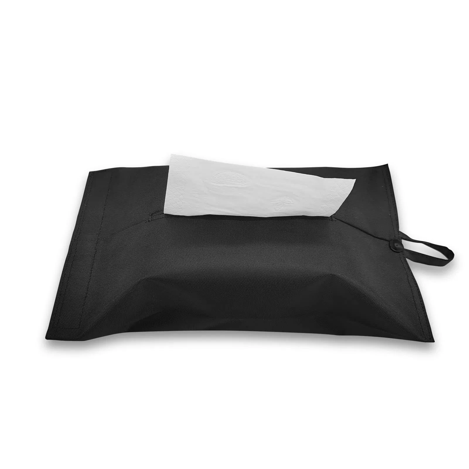 Reusable Tissue Holder Travel Cover Napkin Holder Storage Rectangle Hanging Tissue Box