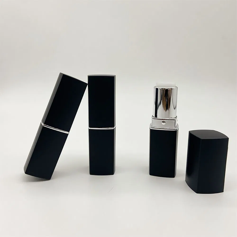 Polished Empty Square Lipgloss Tubes Cosmetics Packaging Plastic Lip Gloss Tube Packaging