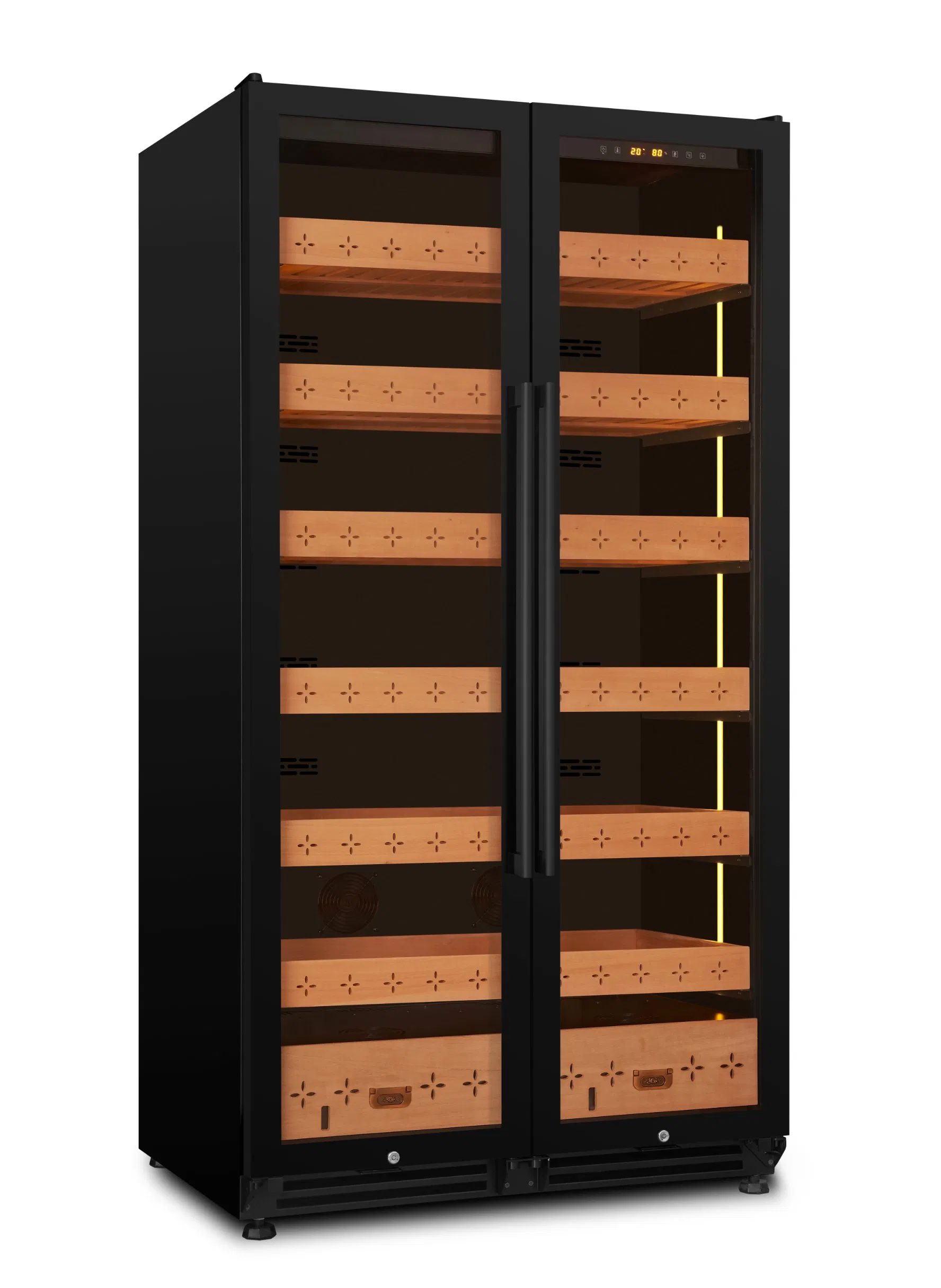 830L Wholesale Cigar Humidor Professional Manufacturer Cigar Cooler Electric Cigar Humidor Humidor Fridge Refrigerator