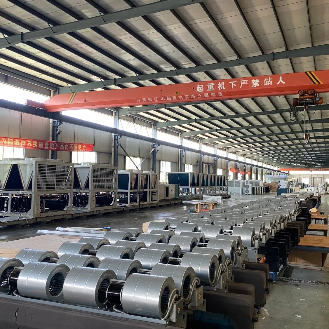 Hot Sale Horizontal Ceiling Concealed Water 4way Cassette Type Fan Coil