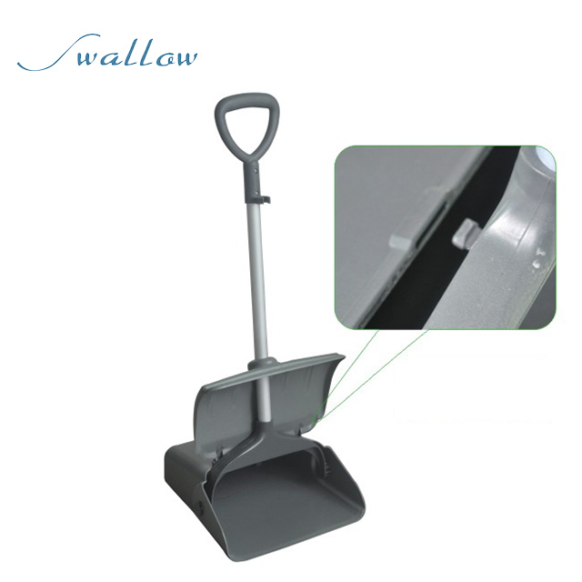 China Superior Plastic Metal Long Handle Folding Broom and Dustpan Set - Swallow Broom and Plastic Broom Price