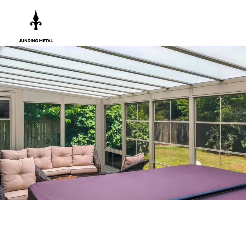 New Products Launched Prefabricated Insulated Glass Sunroom for Nature Connection