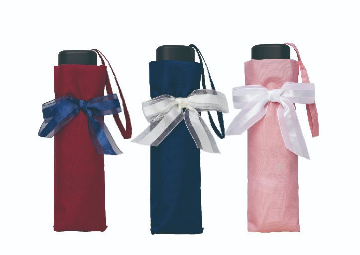 Зонт-трость с бантом, раскрывается за 3 секунды