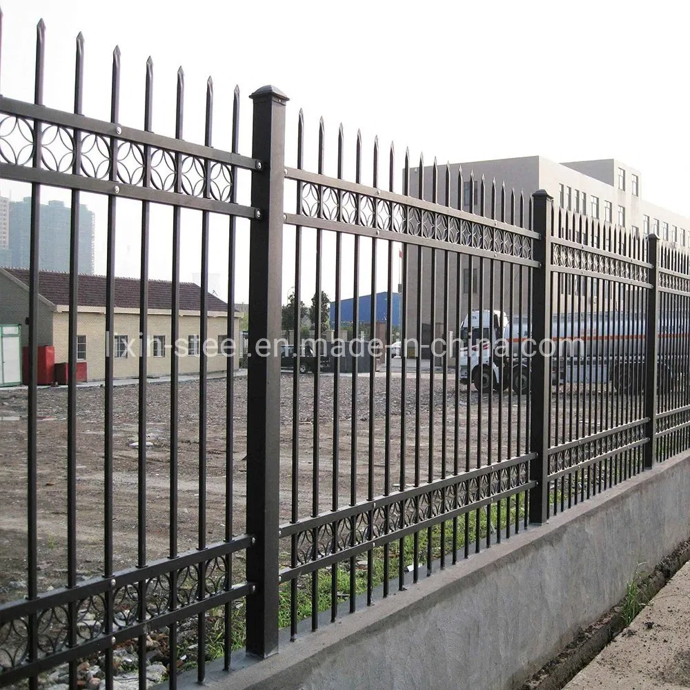 Prefabricated Steel Railing Assembly Security Fence Steel Products