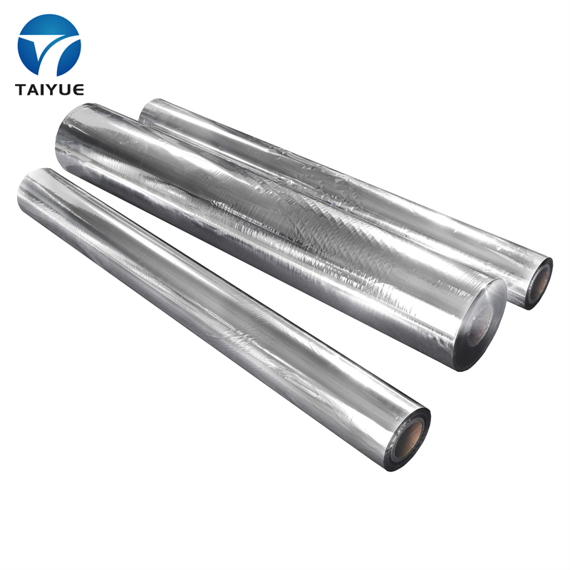 Anti-Oxidant Aluminum Coating Metallic Film Pet Foil Sheet Roofing Heat Insulation Material