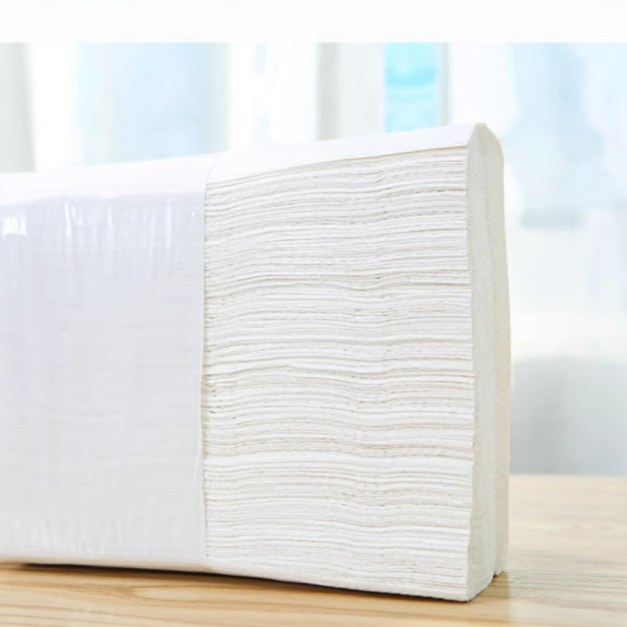 High Quality Virgin Wood Pulp Folded N/V Pilp Hand Paper Tissue Towel