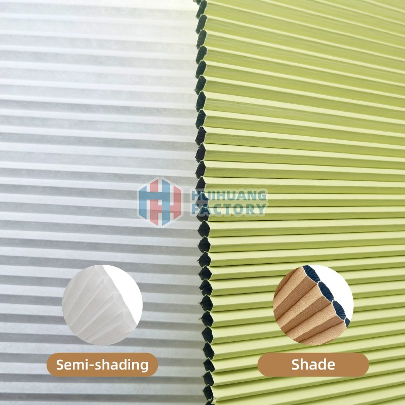 Indoor Window Shutters Modern Design Shades High-End Non-Woven Fabric Honeycomb Blinds