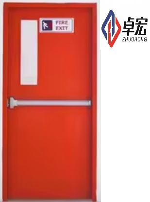 Premium Fire-Resistant Steel Exit Door for Hotels and Homes