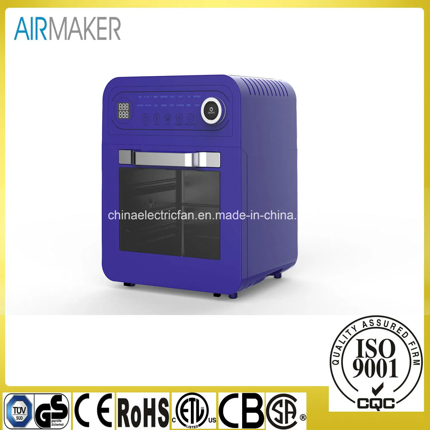 12 Litres Digital Electric Oil Free Air Fryer Without Oil