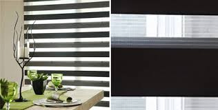Environmentally Friendly Material with Flexible Dimming Zebra Blind