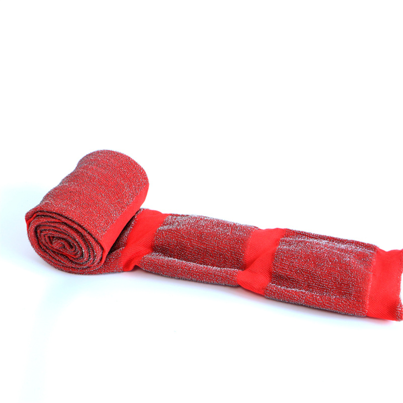 Stainless Steel Wire Scouring Pad Sponge Foam Scourer Material Cleaning Fabric Cloth
