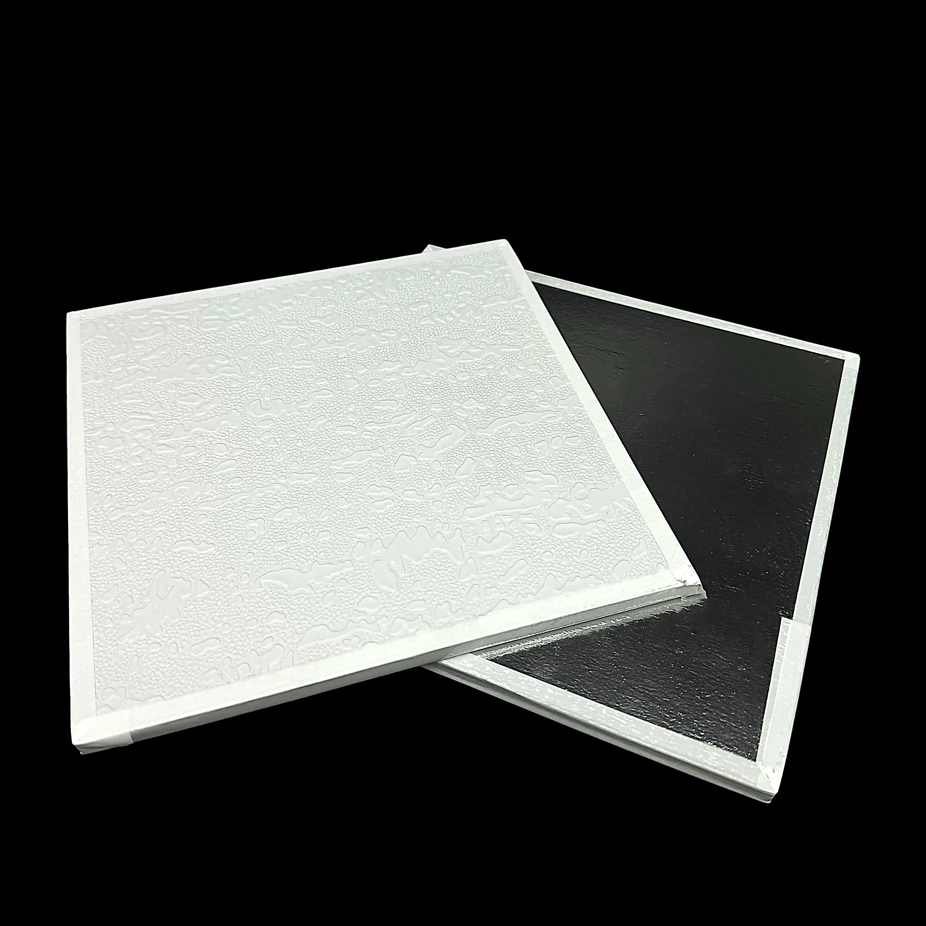 Plain White PVC Gypsum Ceiling Tile for Interior Suspended Ceilings