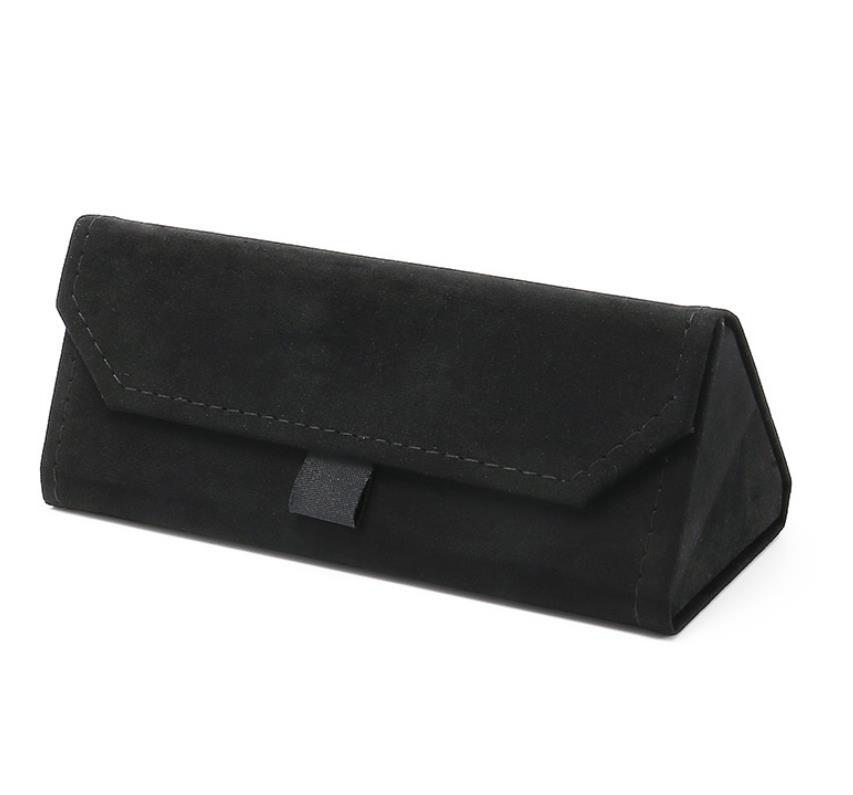 Custom Foldable Velvet Metal Glasses Case Spectacle Case