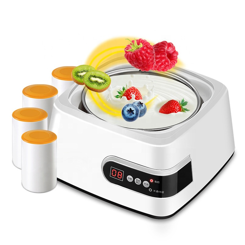 Multipurpose Desktop Electric Yogurt Making Machine for Rice Wine Natto Home Micro-Computer Control Small Yogurt Maker