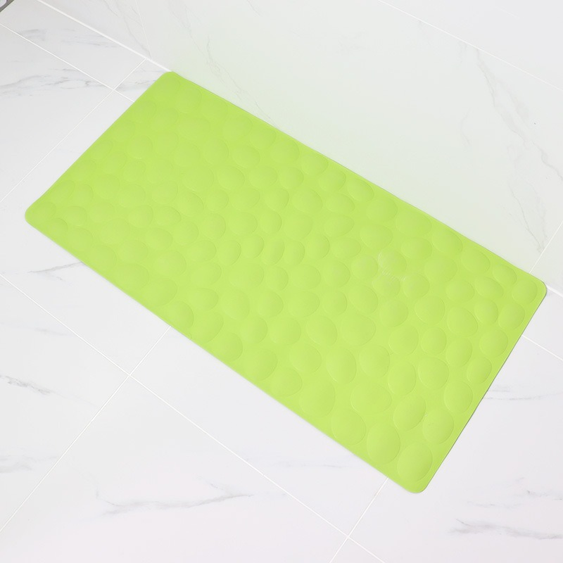 2024 High-Quality Pebble Rubber Soft Mat Suction Cups Easy-Cleaning Anti-Slip Bath Mat