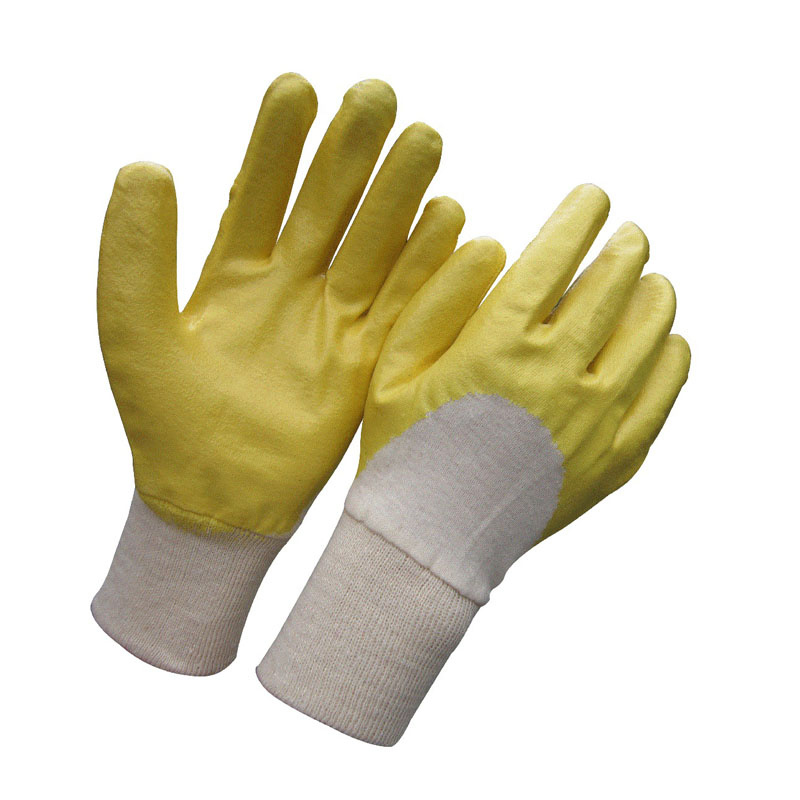 Floral Ladies Palm Coated Nitrile Gloves Gardening Gloves Work Glove