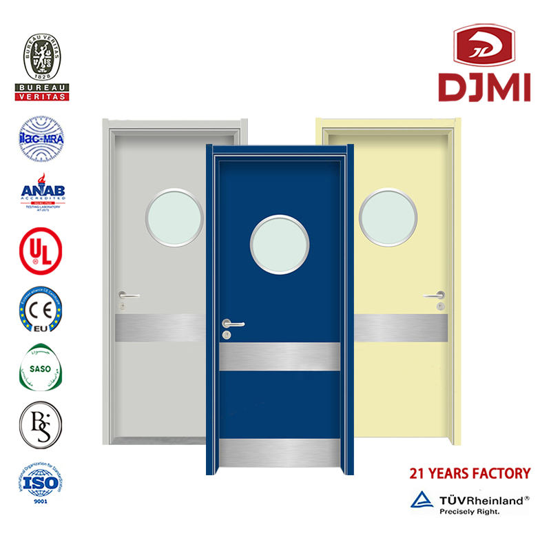 Commercial Grade Formica HPL Laminate Fire Rated Door with Vision Panel