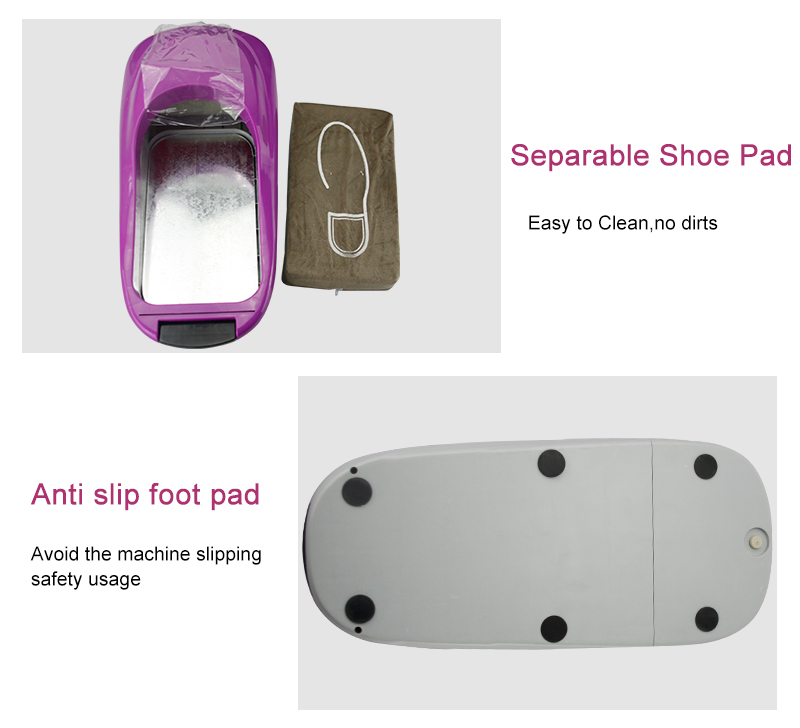 Electricity Free Shoe Cover Machine, PE Film Shoe Cover Dispenser