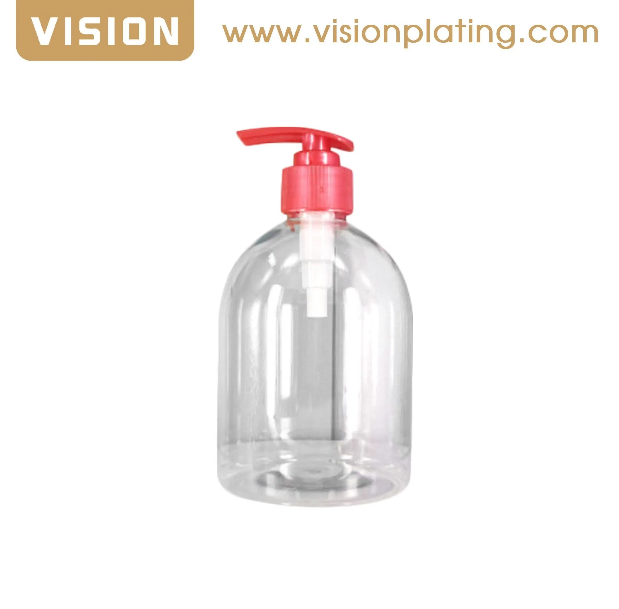 500ml Boston Round Fine Mist Clear Disinfection Sprayer Bottle Plastic PLA Bottle with Perfume Mist Spray   