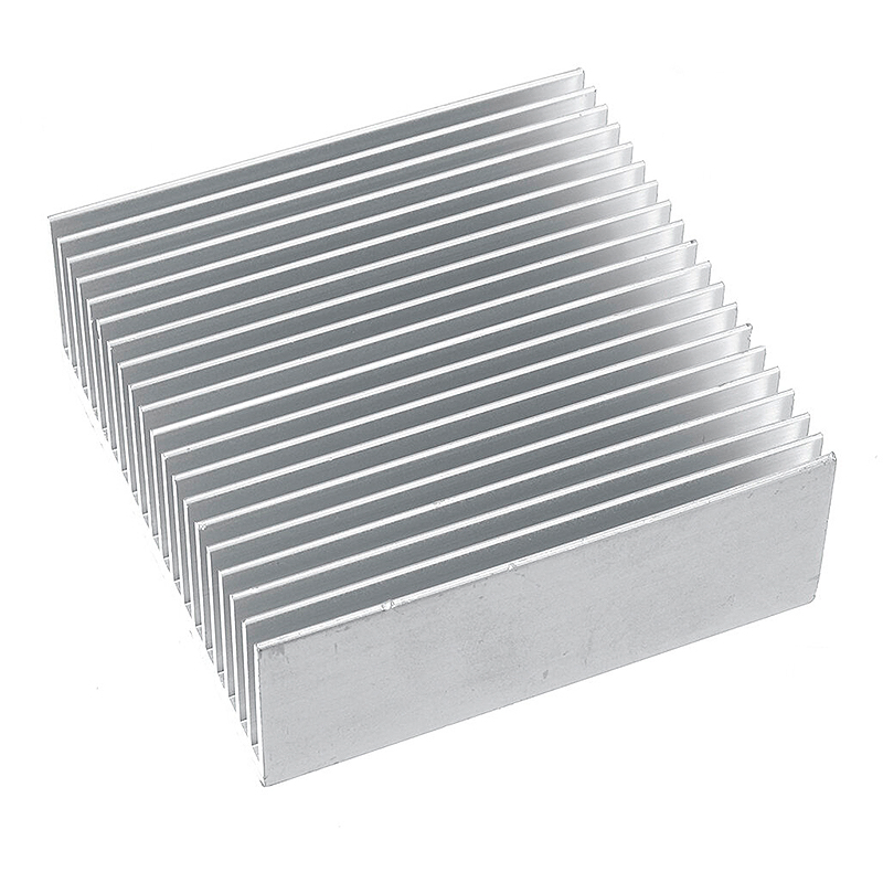 Custom 6063 T5 Aluminum Extrusion Profile for Large LED Heatsink Linear Housing