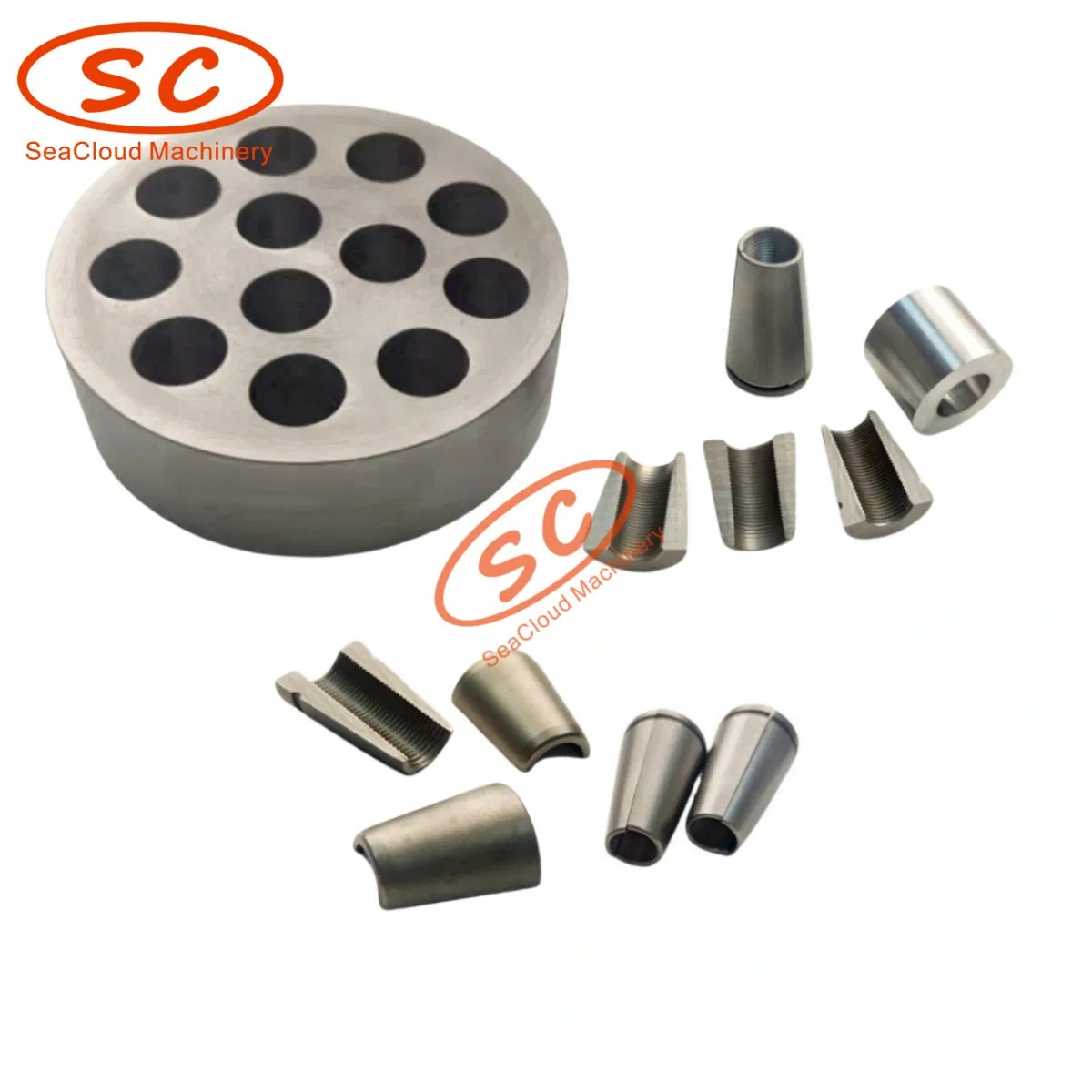 Bridge Construction Post Tension Prestressed Anchorage Multi Holes 12.7 Round PC Anchor