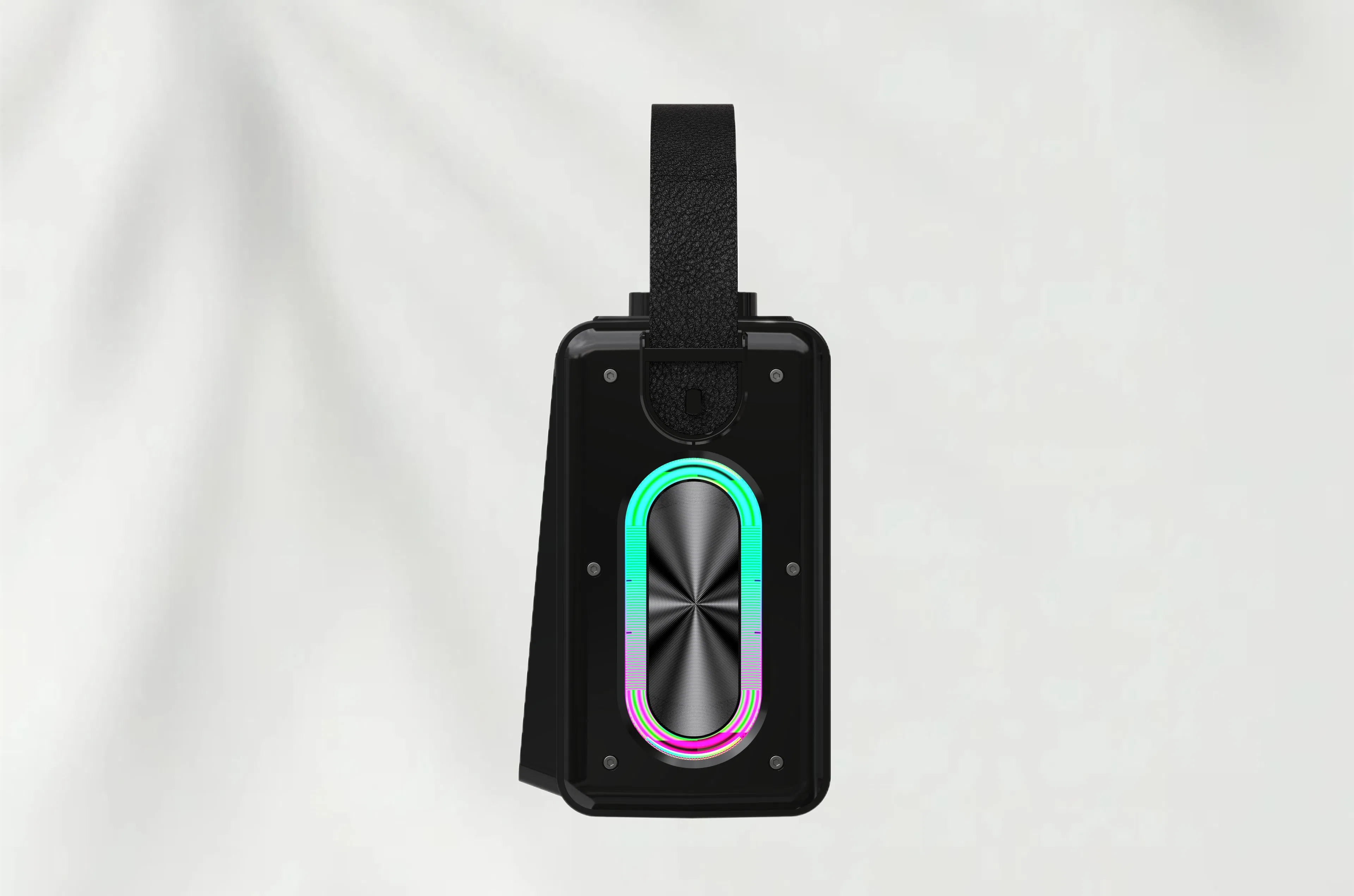 7'' Touch Screen Karaoke Mini Portable Wireless Karaoke Speaker with Screen Karaoke Machine Music Player Singing Recorder KTV Microphone