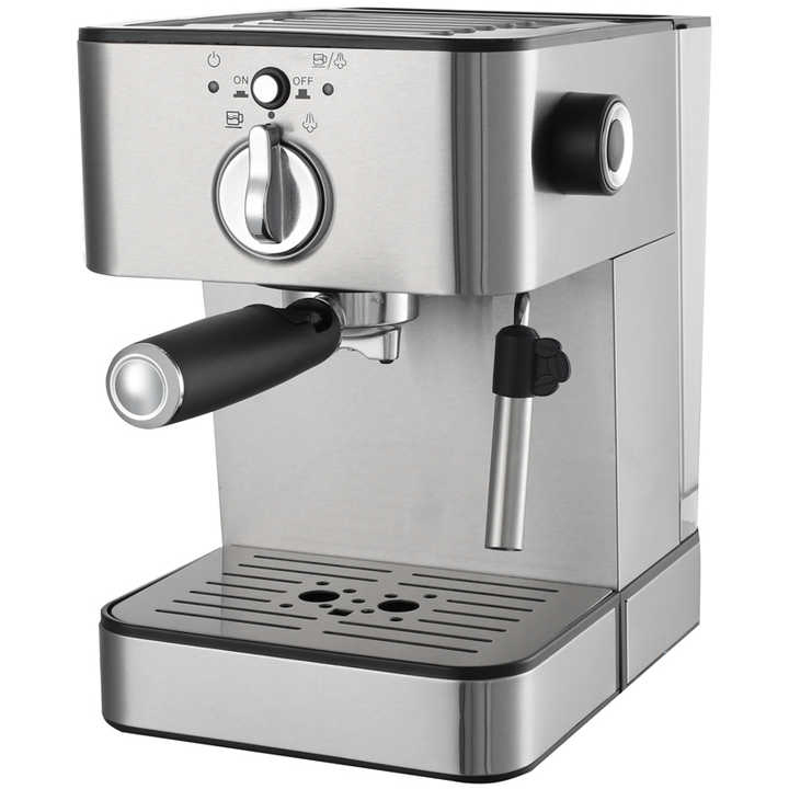 New Ss 850W Manual Coffee Maker, 20 Bar with Overheating and Over Pressure Protected Device