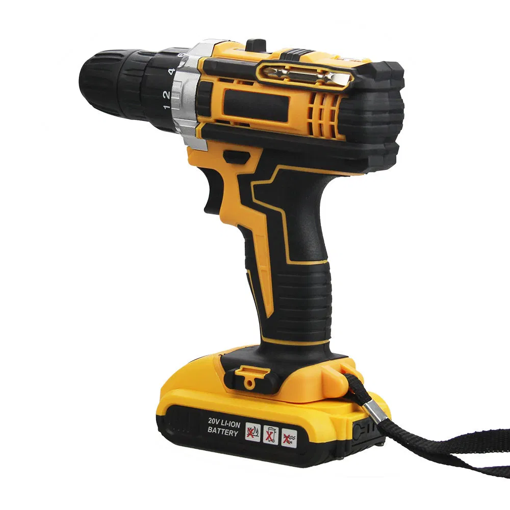 21V Rechargeable Lithium Battery Cordless Electric Drill