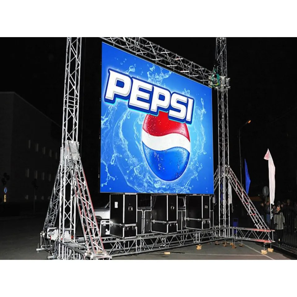 New Products P2.97 Outdoor SMD Full Color Rental Advertising Billboard Background Video Wall LED Display Screen
