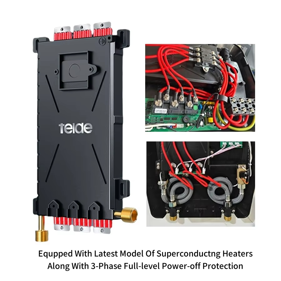 Three-Phase Electric Water Heater with Anti-Leakage Feature