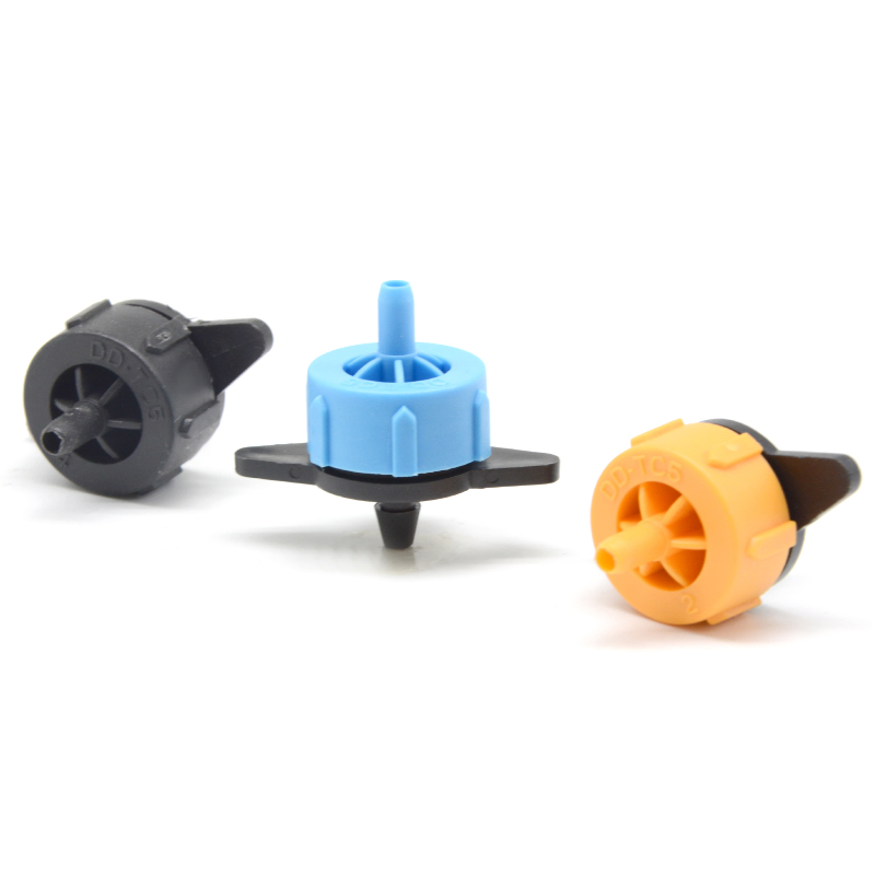 Take Apart PC Online Dripper Pressure Compensate Online Adjustable Irrigation Dripper