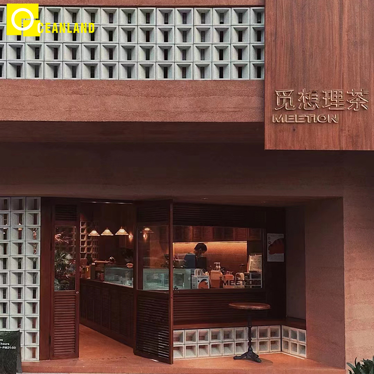 Foshan Factory Building Material Outdoor Wall Ceramic Clay Hollow Brick