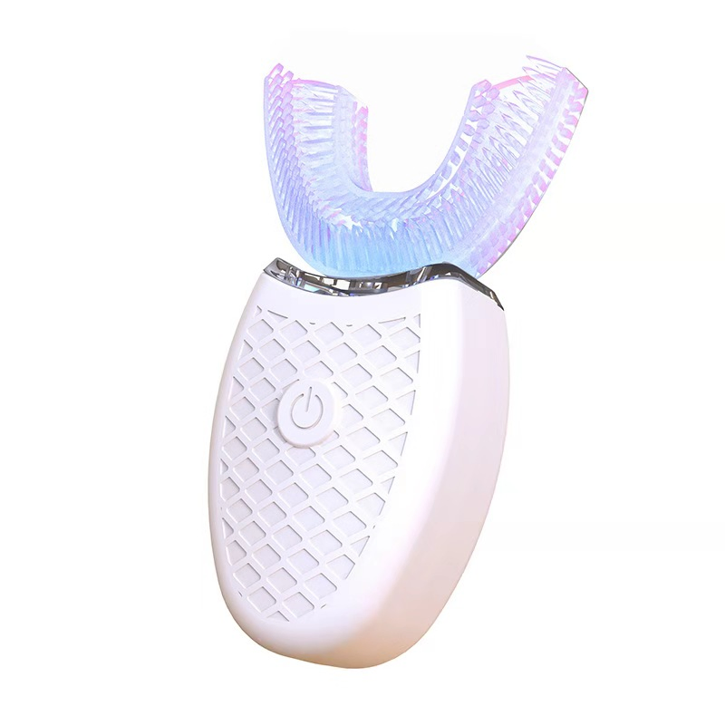 Oral Care UV Disinfection U-Shape Ultrasonic Hand Free Automatic Toothbrush 504