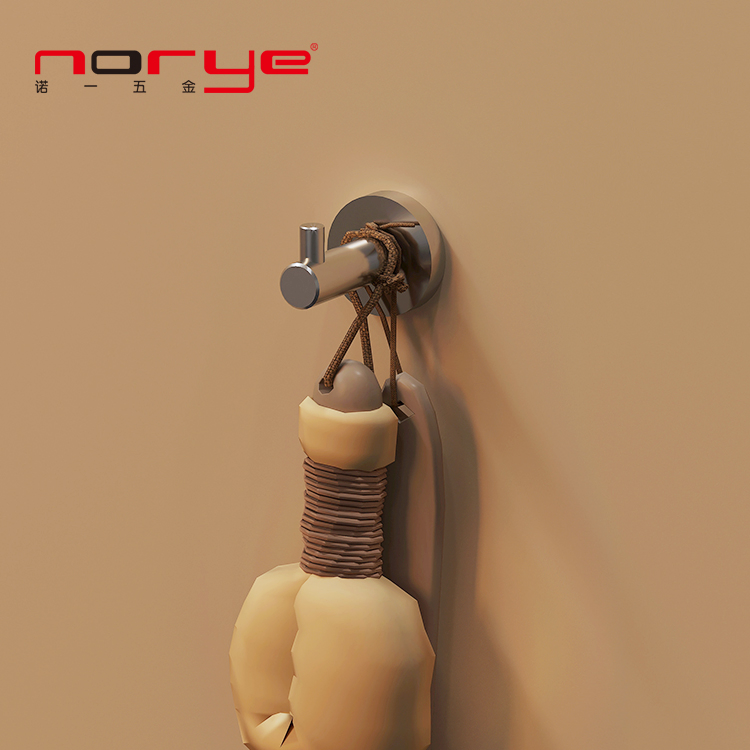 Настенный крючок для одежды и полотенец из нержавеющей стали