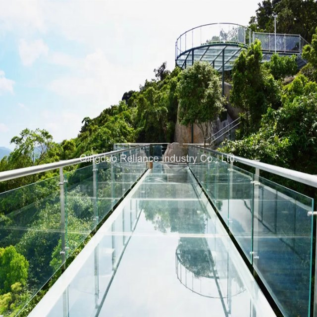 Clear, Ultra Clear, Tinted Curved Tempered, Safety Glass with CE Certificate
