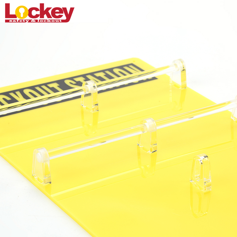 Yellow High Quality Plastic Lockout Kit (LK13)