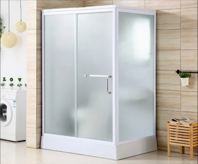 Luxury Sanitary Ware with White ABS Toilet Shower Cabin Bathroom Sets Cabinet Sink Combo Prefab Bathroom Toilet