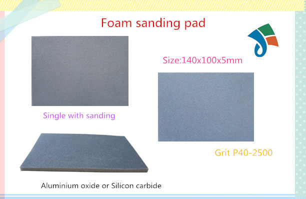 Водостойкий пеноблок для шлифовки 140x100x5 мм