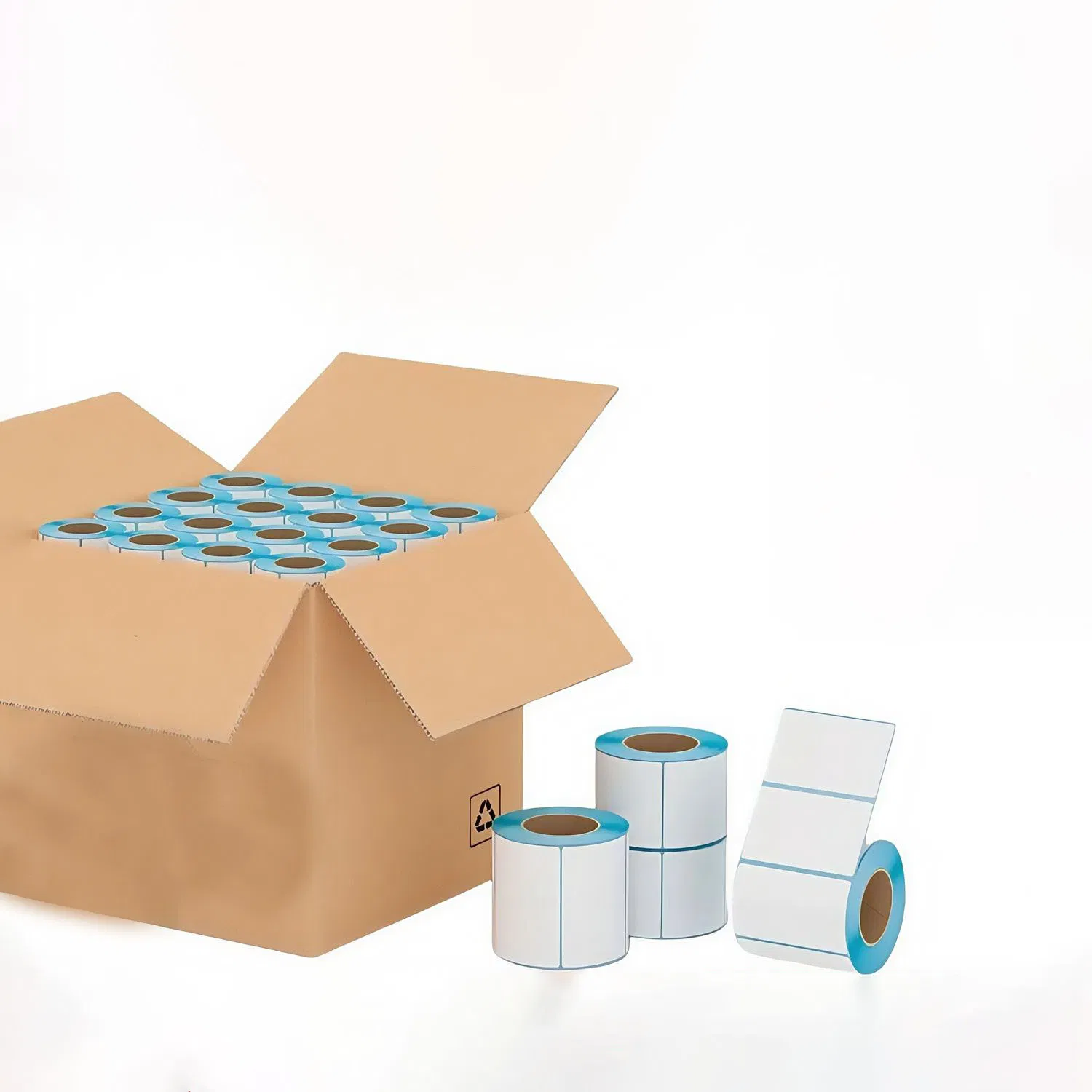 Thermal Self-Adhesive Label Sticker Paper Roll for Supermarket (customizable in size)