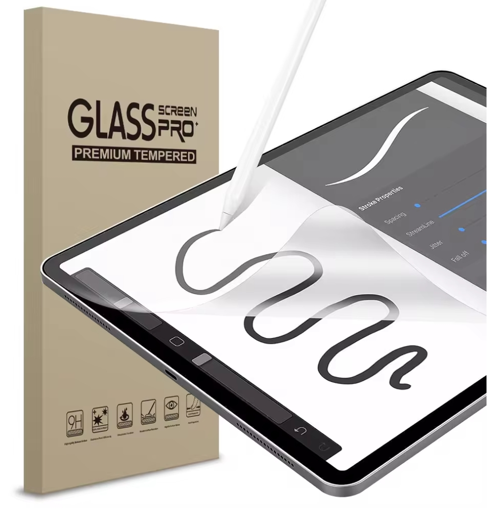 Защитное стекло 9H с приватностью для Apple iPad Pro 13 (2024/M4)