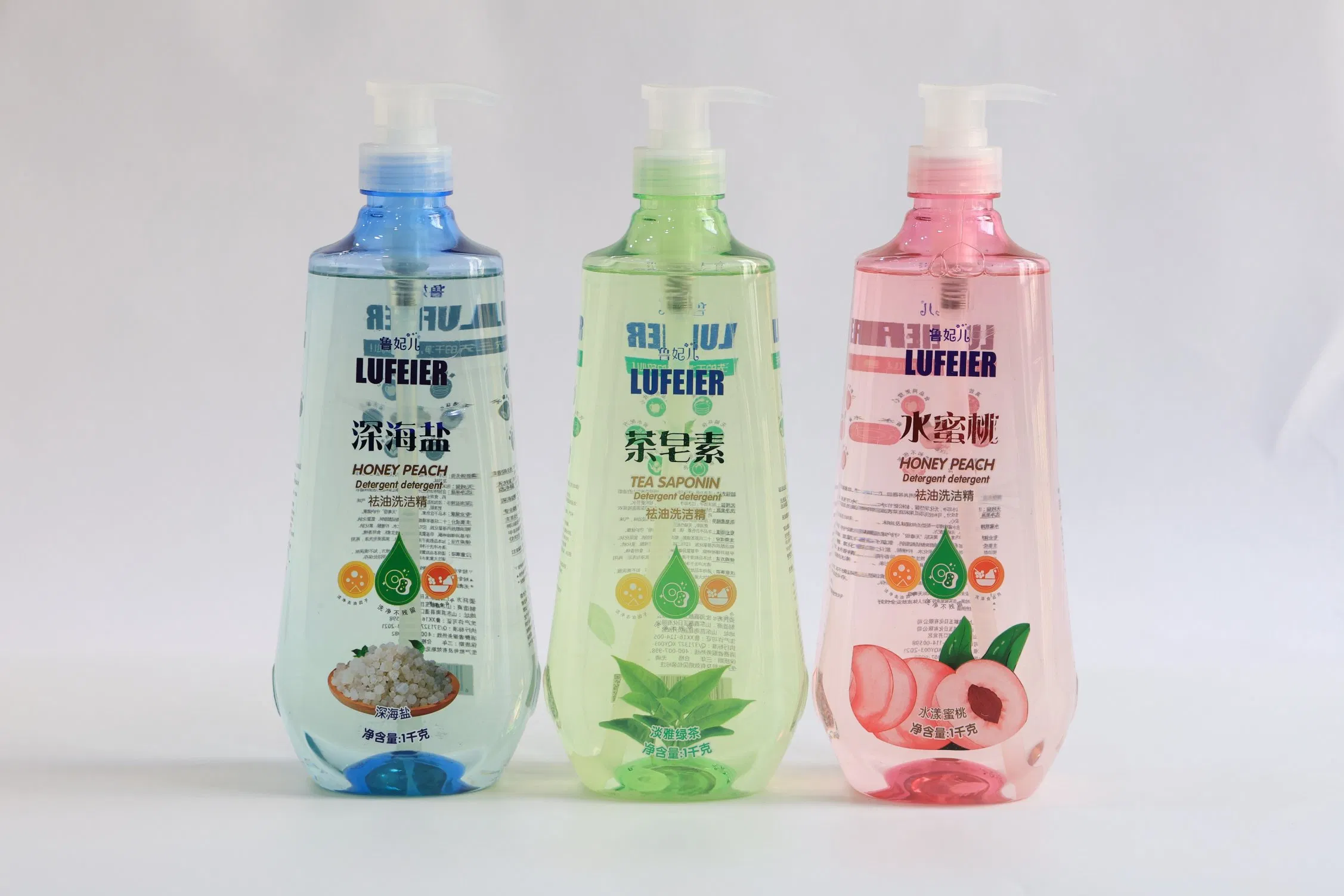 2025 Plant Based Eco Friendly Customized Dishwashing Liquid