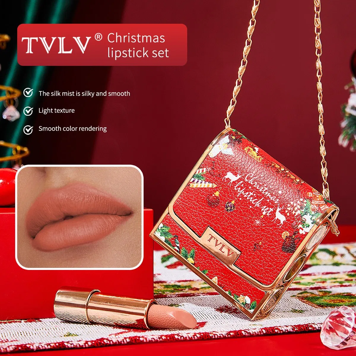 Moisturizing Matte Lipstick Set - Perfect for Holiday Gifting