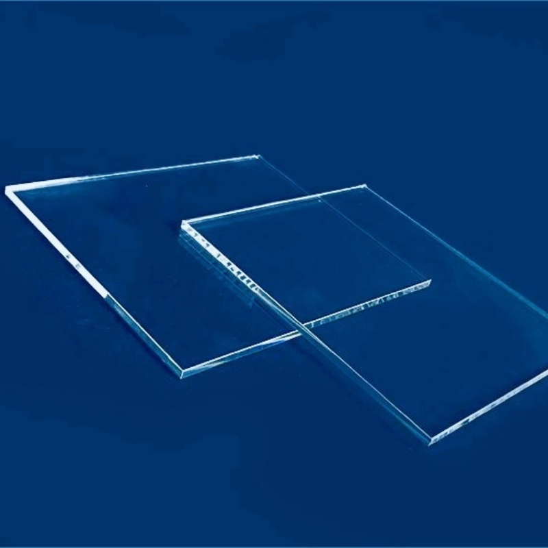Tempered Glass Plate 1mm-20mm Thickness Polished/Grinded Edges Sight Glass Panel